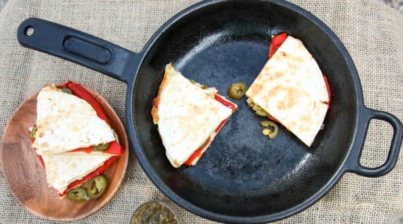 Quesadillas Roasted Red Pepper & Jalapeno