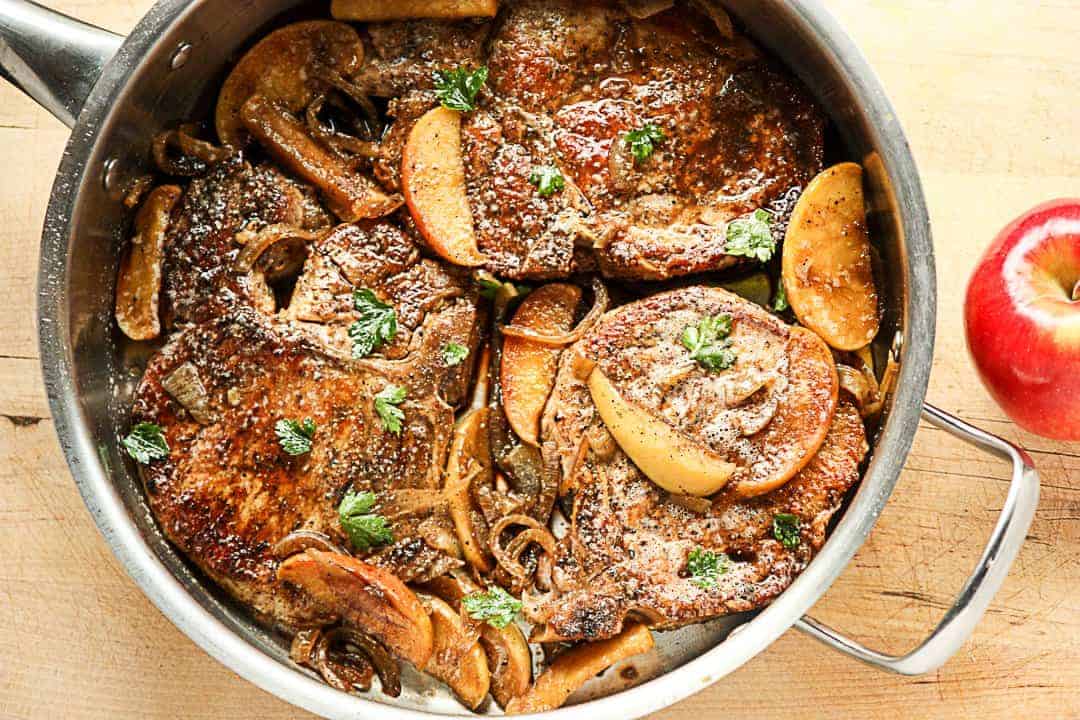 Pork Chops with Apples