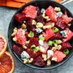 Beet Salad with Grapefruit & Blue Cheese