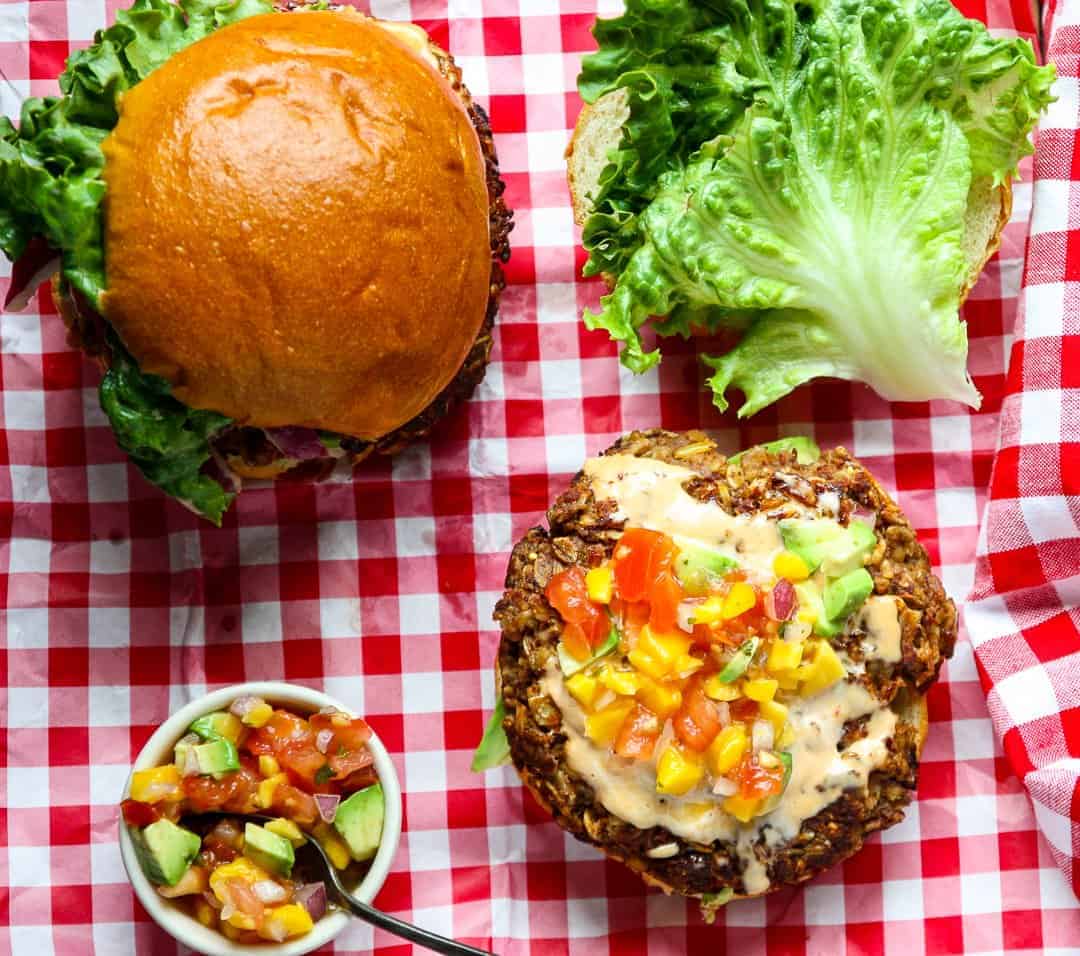 Southwestern Veggie Burgers