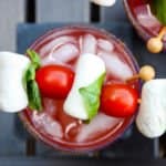 Caprese Caesar Cocktail