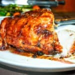 A grilled turkey breast