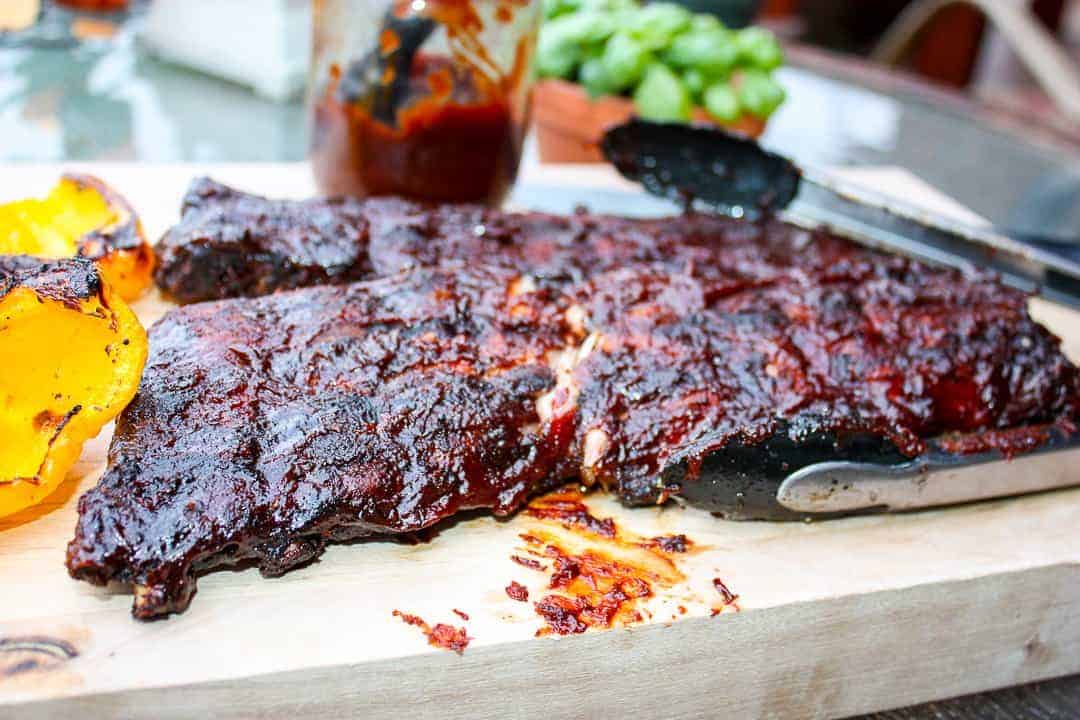 Barbecued Baby Back Ribs