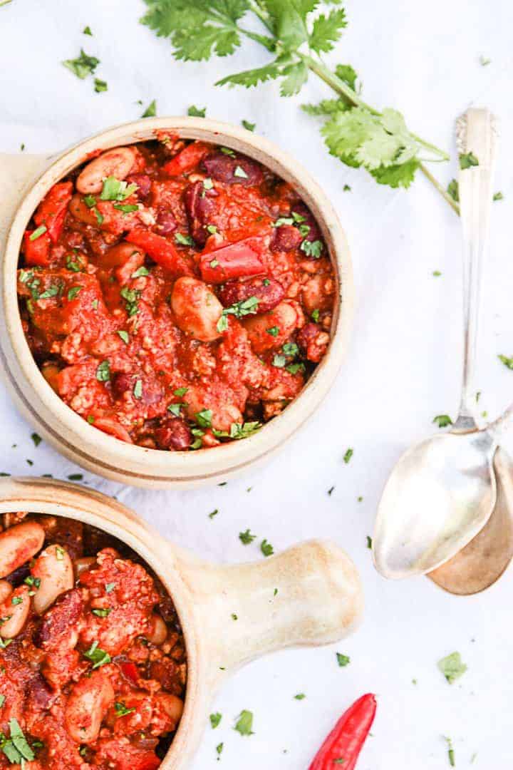 Tequila Chicken Chili