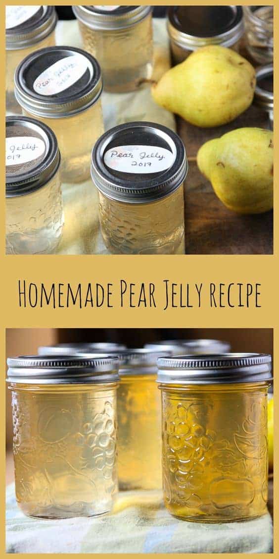 Pear Jelly Recipe