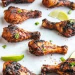 Grilled Jerk Chicken Drumsticks