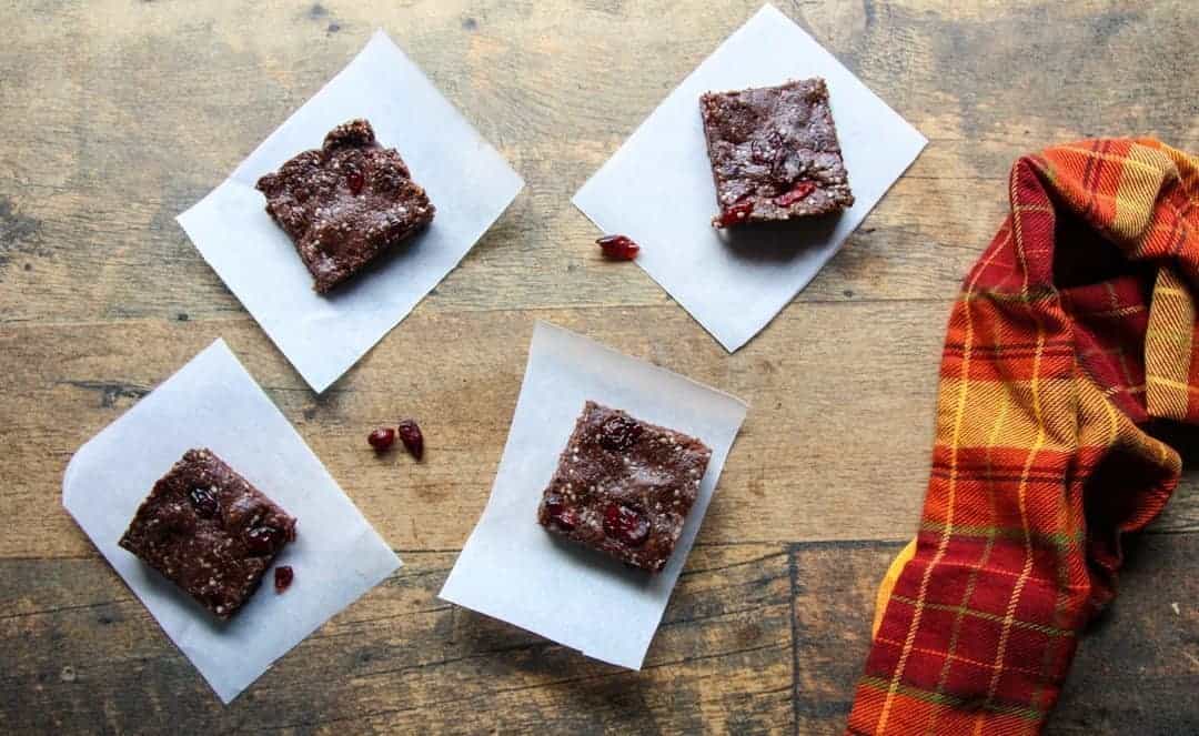 Chocolate Hemp Seed Protein Bars