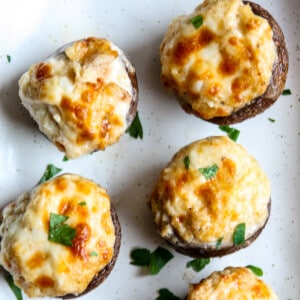 Air fryer stuffed mushrooms.