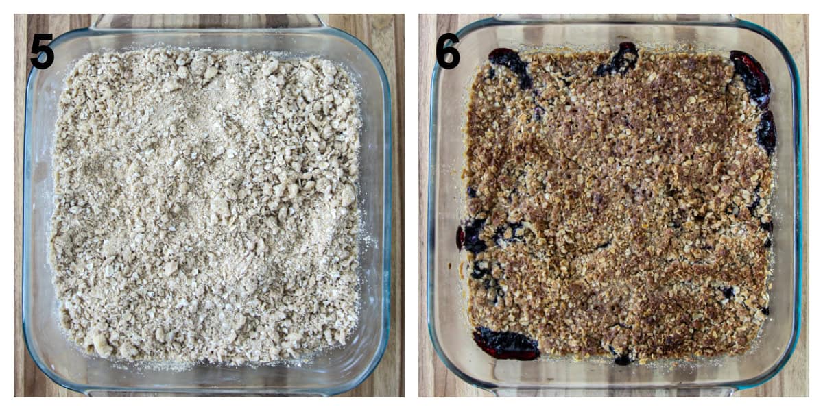 The last two steps of the recipe process.